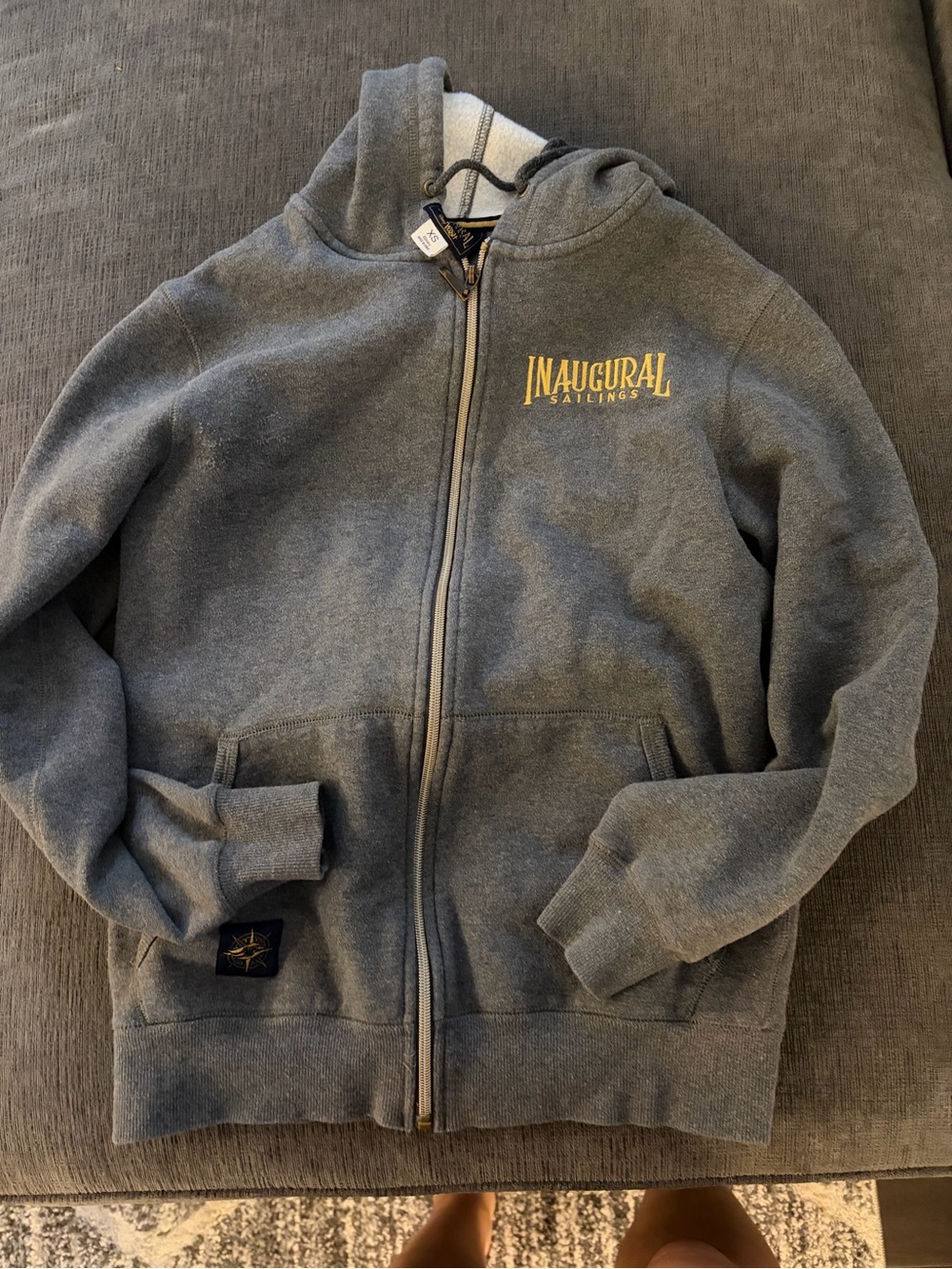 Disney Cruise Line Wish Inaugural Sailings Zip Up Hoodie
